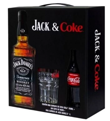 Whisky Jack Daniels 1copo 1coca Cola
