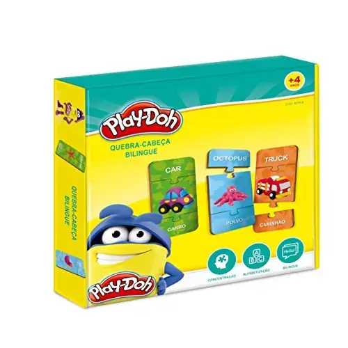 Brinquedo Play Doh Aprendendo O Abc