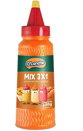 Molho Dlanche 3 Em 1 200g