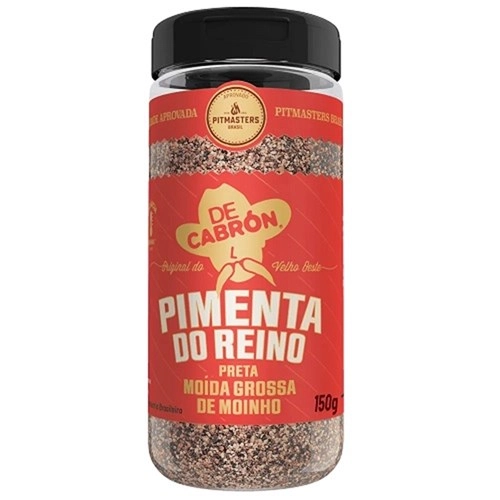 Pimenta Do Reino De Cabron 150g Moida