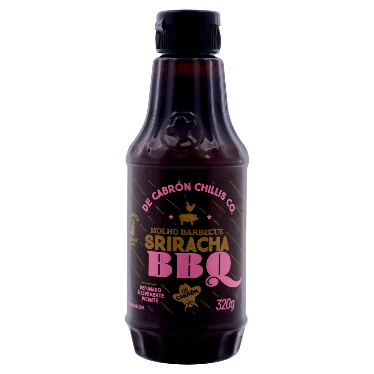 Molho Barbecue Sriracha De Cabrón Squeeze 320g