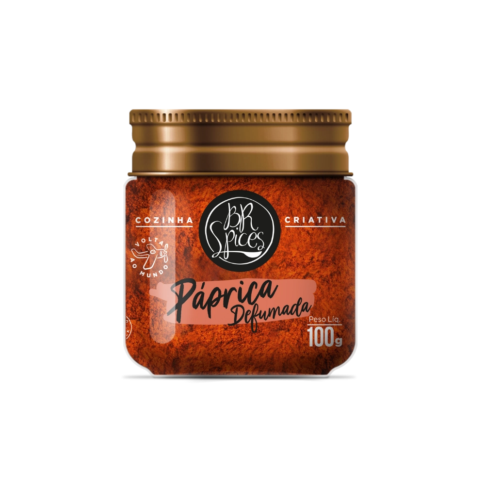 Páprica Defumada Br Spices Volta Ao Mundo Pote 100g