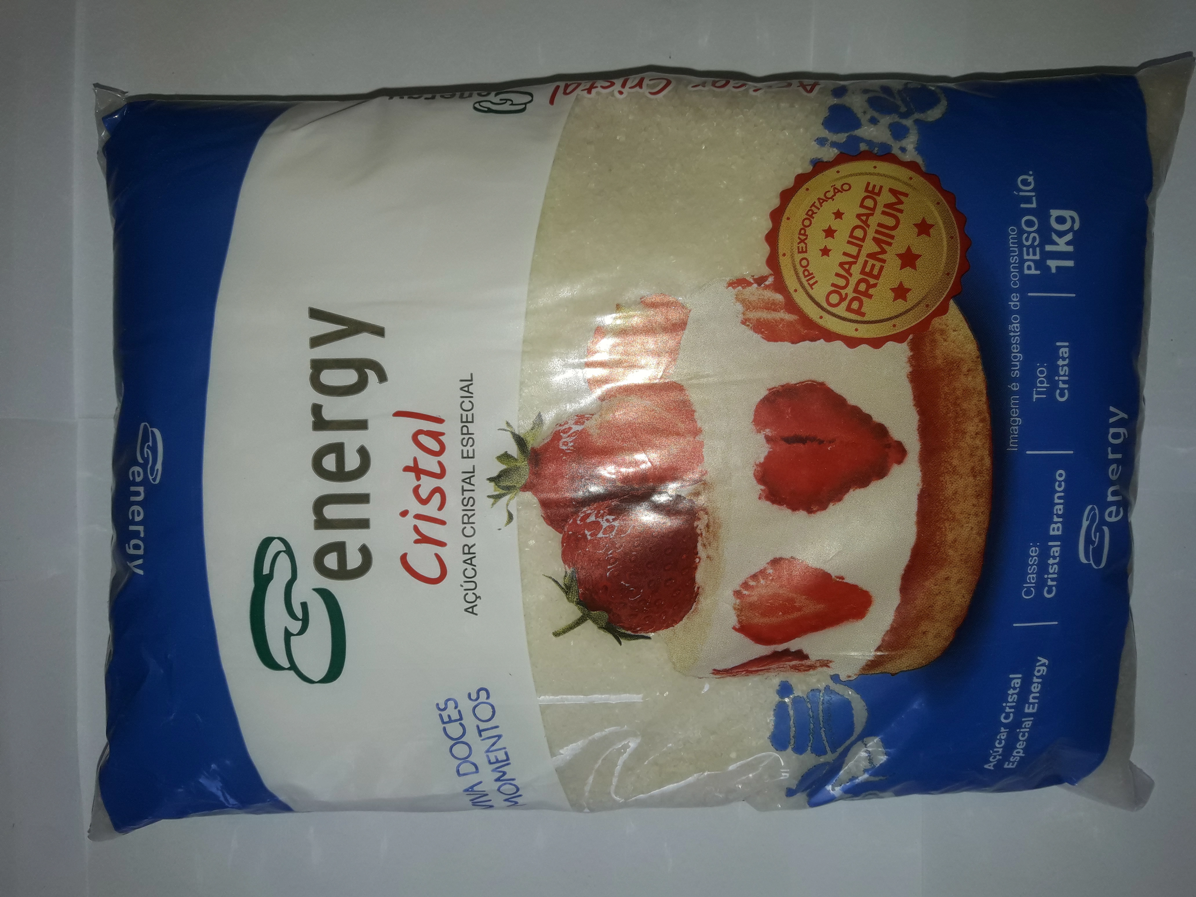 Acucar Cristal 1kg Especial Energy