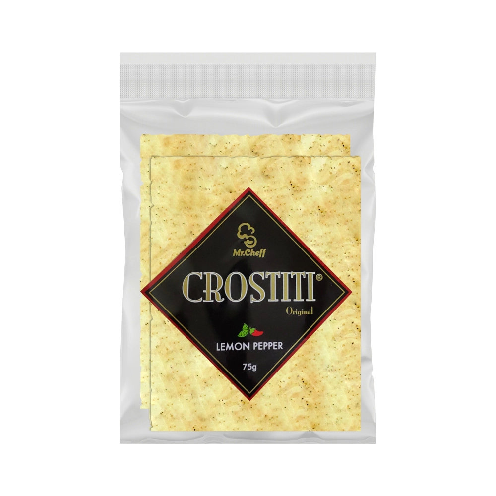Crostiti Lemon Pepper 75g