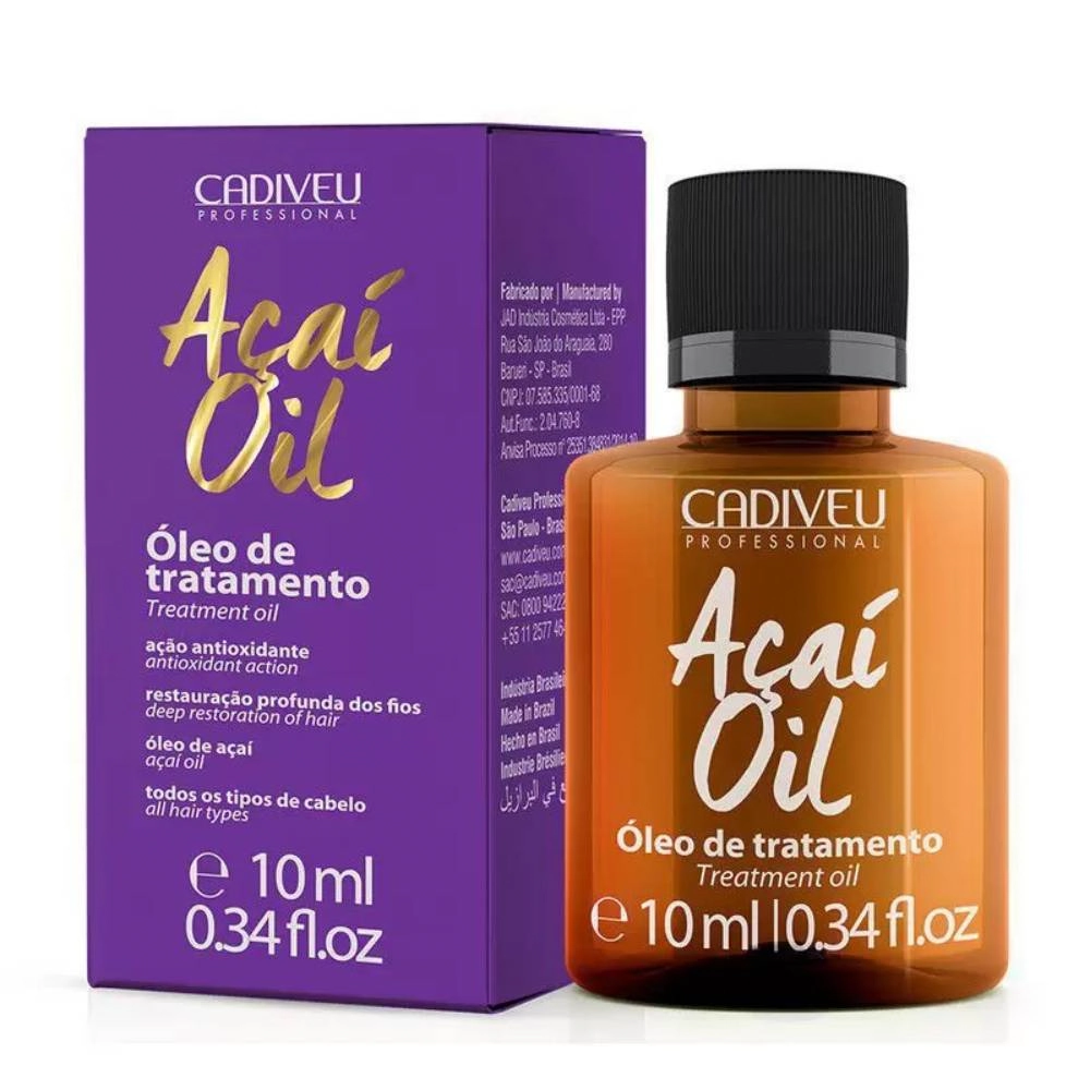 óleo De Tratamento Açaí Cadiveu 10ml