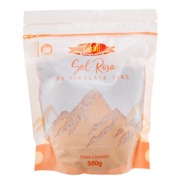 Sal Rosa Do Himalaia Fino Oishii Pouch 500g