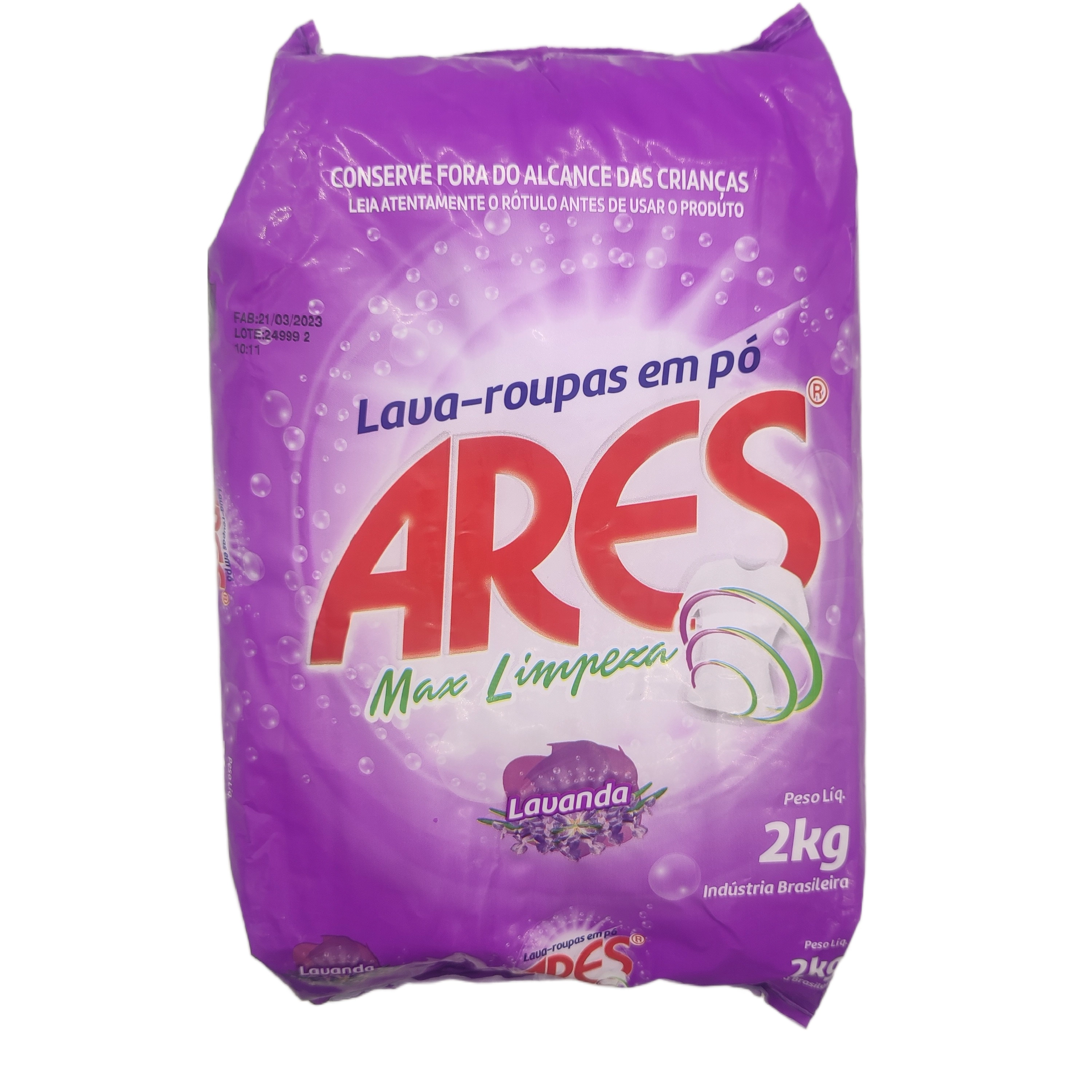 Lava Roupa Po Ares Lavanda 2kg