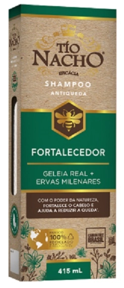 Shampoo Antiqueda Ervas Milenares 415ml Tio Nacho