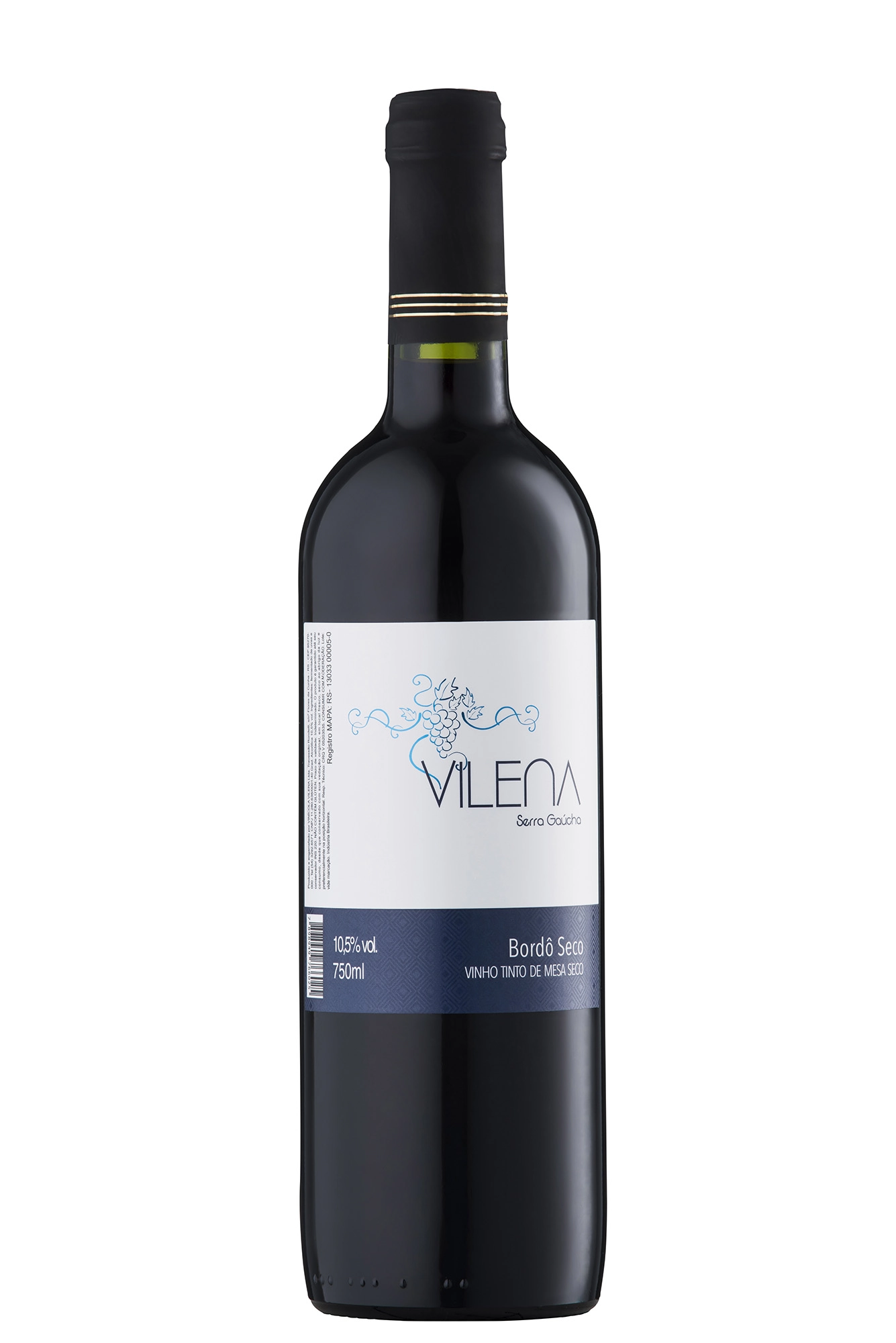 Vinho Vilena Bordo Tinto Seco