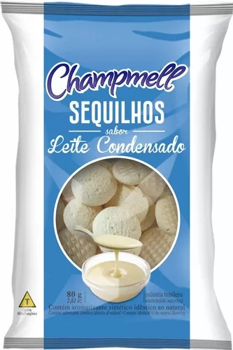 Sequilhos Leite Condensado Champmell 80g
