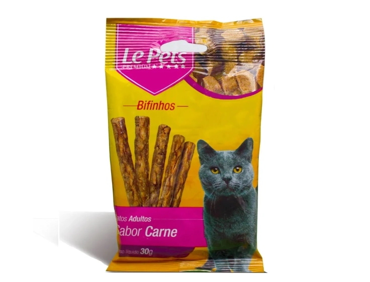 Bifinho P/ Gatos Le Pets G Carne