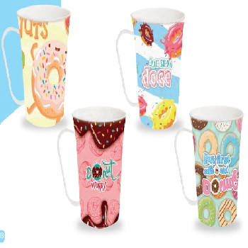 Caneca Label Donuts 1405 Koisas De Kozinha