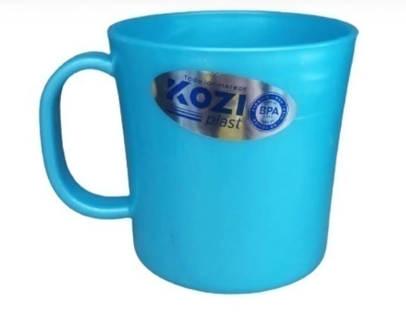 Caneca Reta Azul Perolado