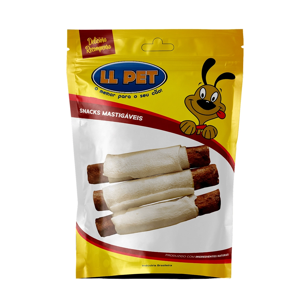 Osso Enroladinho Ll Pet 3unid