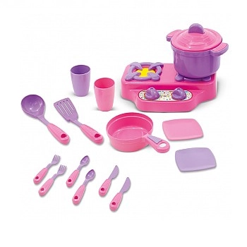 Kit Cozinha Menina De 16 Peças 1008 Maral