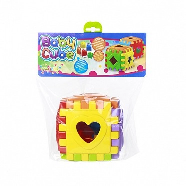 Baby Cube Sem Som Maral C/5 Cubos Didad.