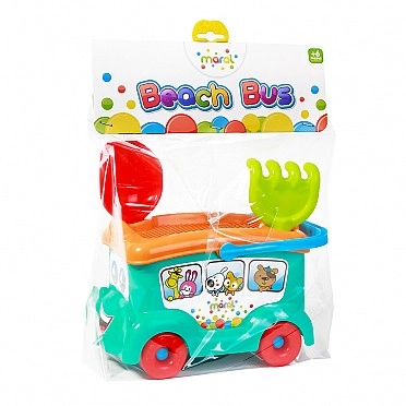 Brinq Maral Baby Beach Bus Praia 4089