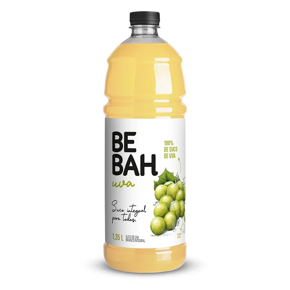 Suco Bebah Integral 1,350l Uva Bca