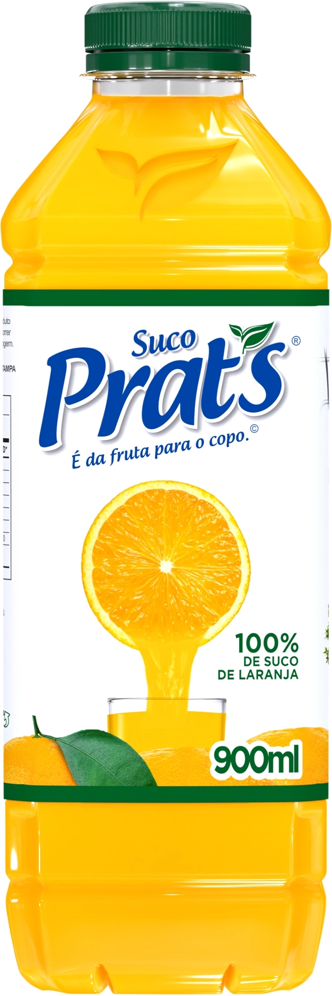 Suco Integral Laranja Prats Garrafa 900ml