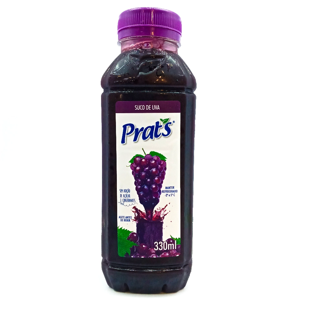 Suco Uva Prats Garrafa 330ml