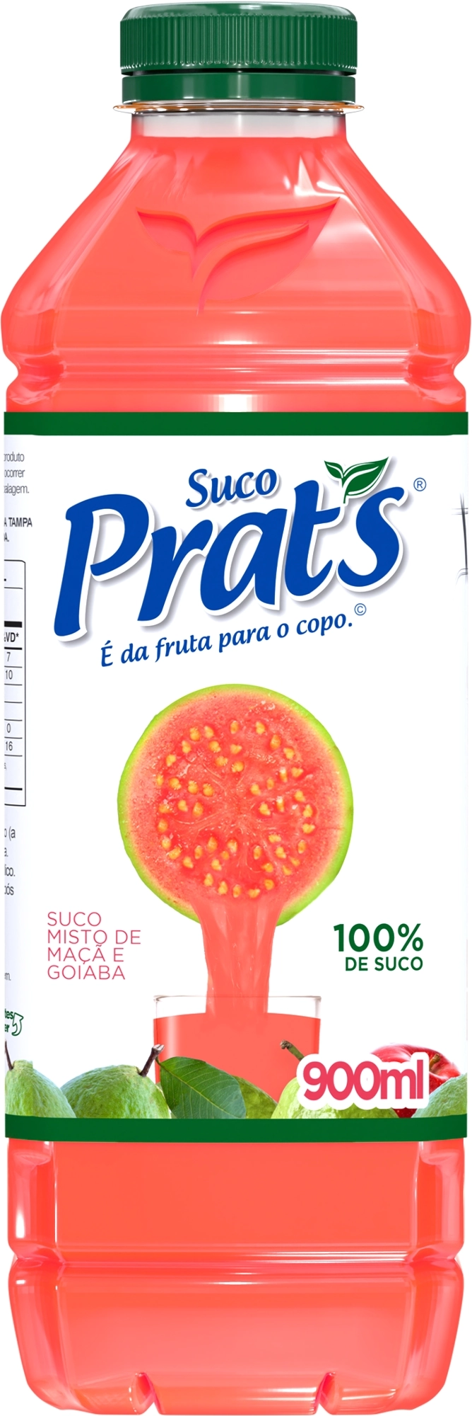 Suco Goiaba E Maçã Prats Garrafa 900ml