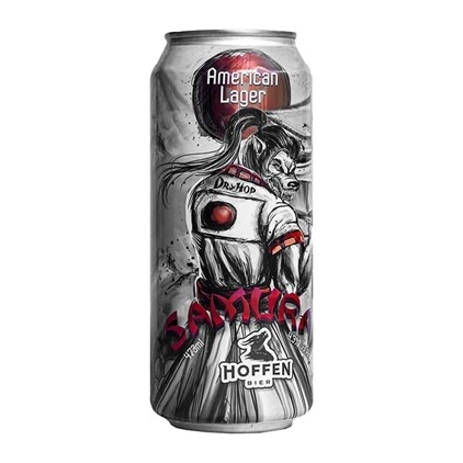 Cerveja Hoffen 473ml Lt Lager Samurai