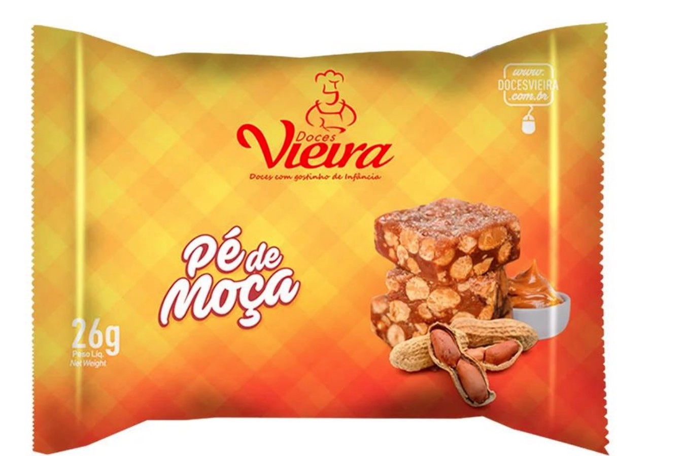 Doce Pe De Moca Vieira 30g