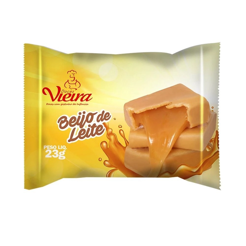 Doce Beijo De Leite Vieira 23g