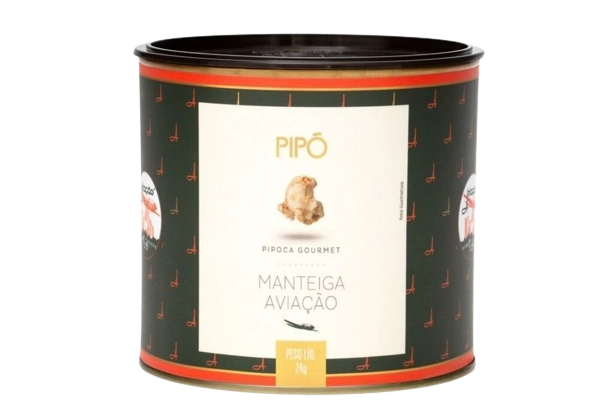 Pipoca Pipo Gourmet Trufa Branca Lt 24g