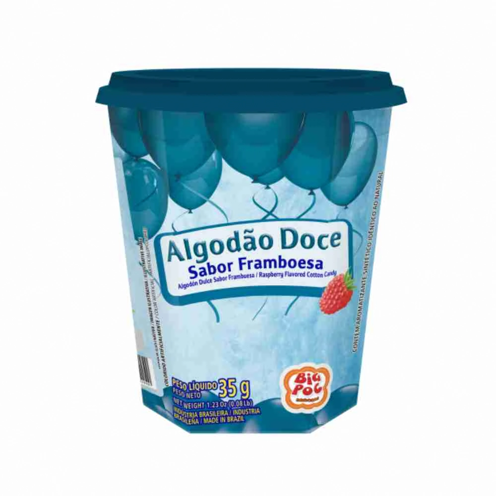 Algodao Doce Framboesa 35g Mavalerio