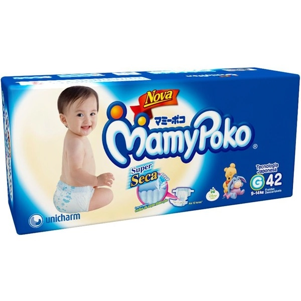 Mamypoko Super Seca G Descartável 42 Unidades