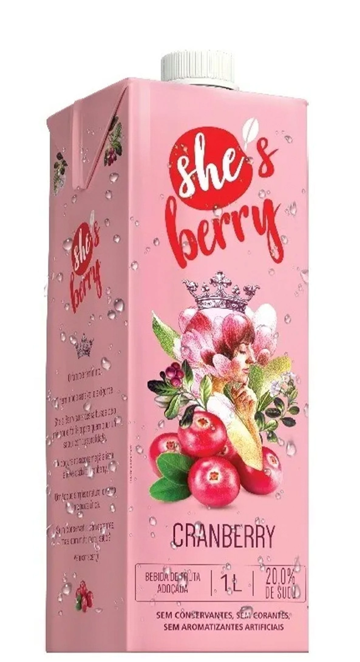 Shes Berry Cranberry 1l