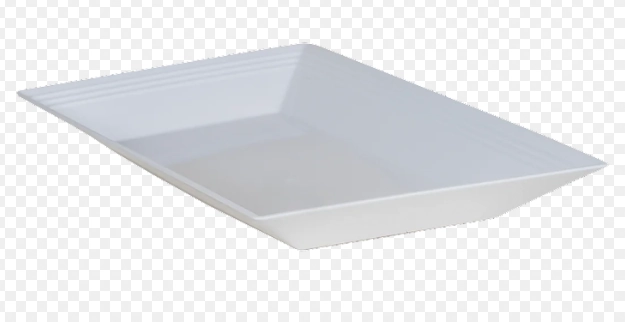 Travessa Retangular Le Chef Branca 34x18x4cm 1810 Paramount