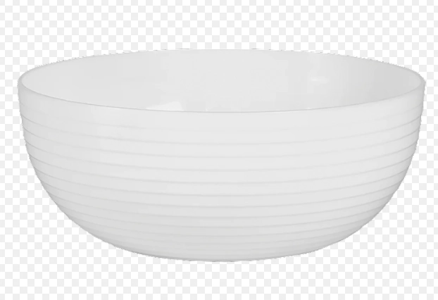 Travessa Redonda Friso Le Chef Branca 22x9cm 1825 Paramount