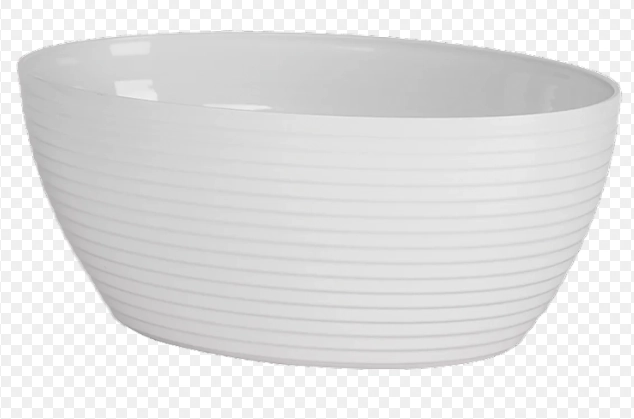 Travessa Oval Friso Le Chef Branca 33.5x23.5x6cm 1830 Paramount
