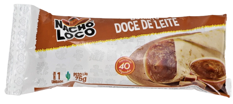 Burrito Nacho Loco 75g Doce Leite