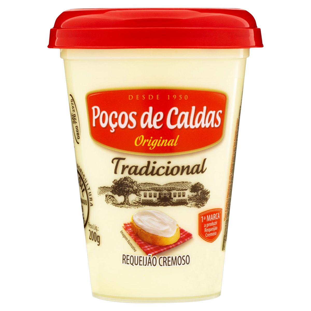 Poços De Caldas Cremoso Original Copo