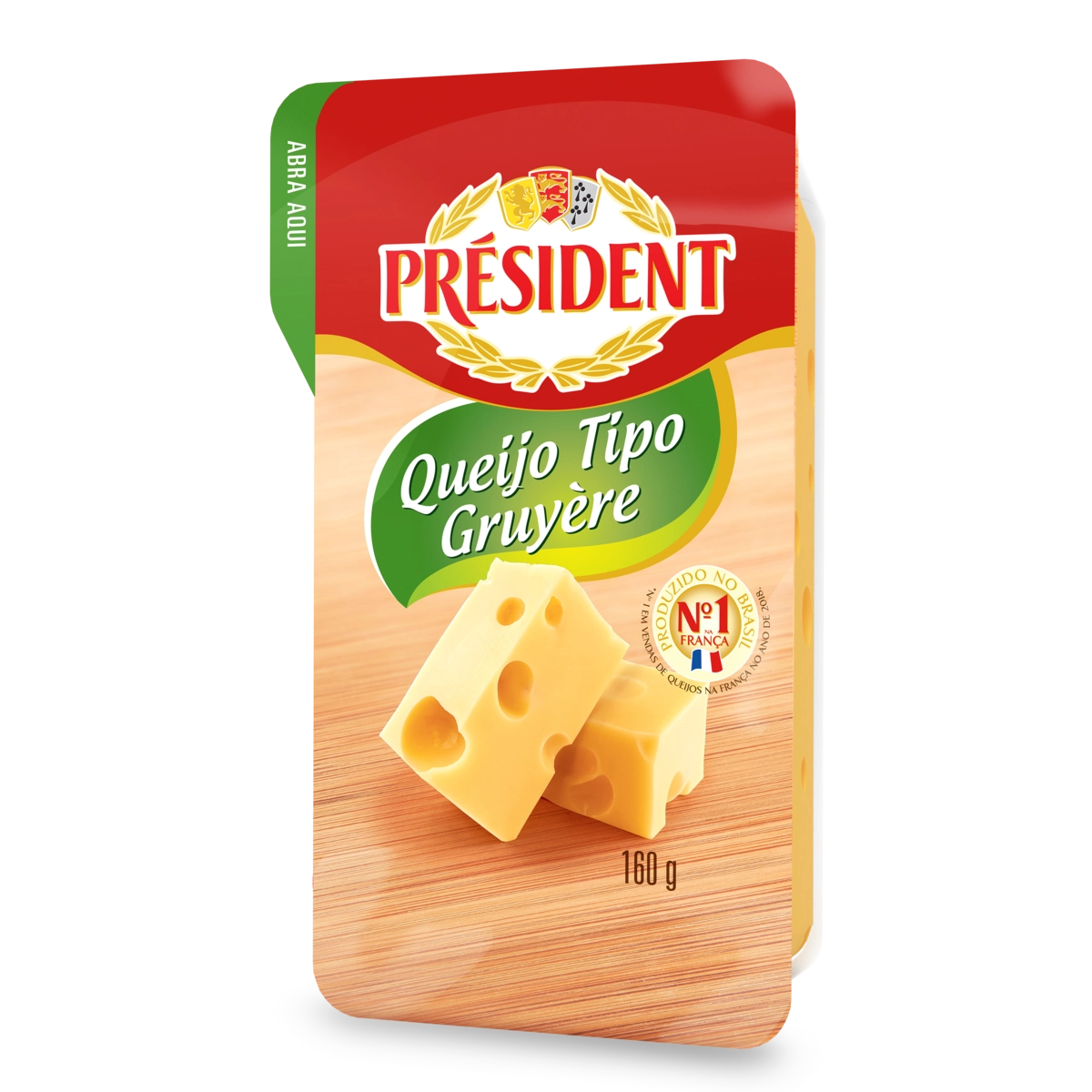 Queijo Gruyère Président 160g