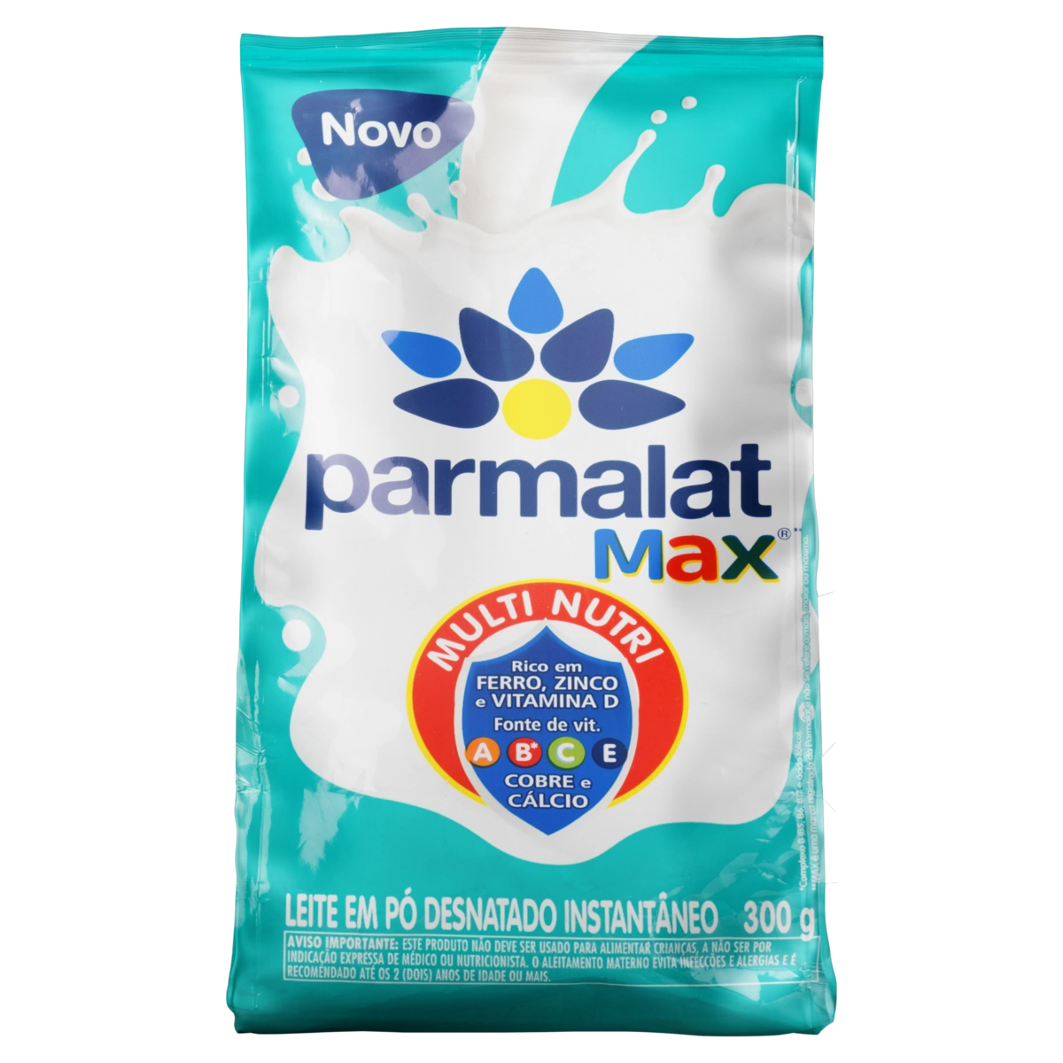 Leite Pó Instantâneo Desnatado Parmalat Max Pacote 300g