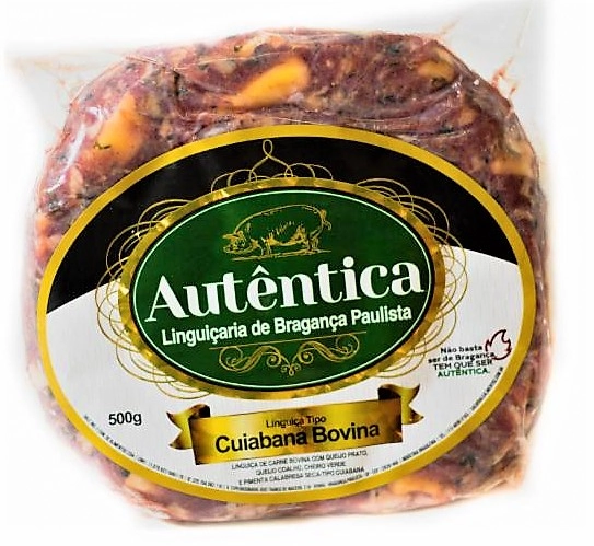 Linguica Autentica Cuiabana Bovina 400g