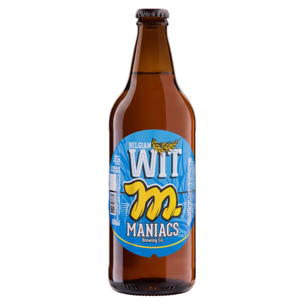 Cerveja Belgian Wit Maniacs Garrafa 600ml