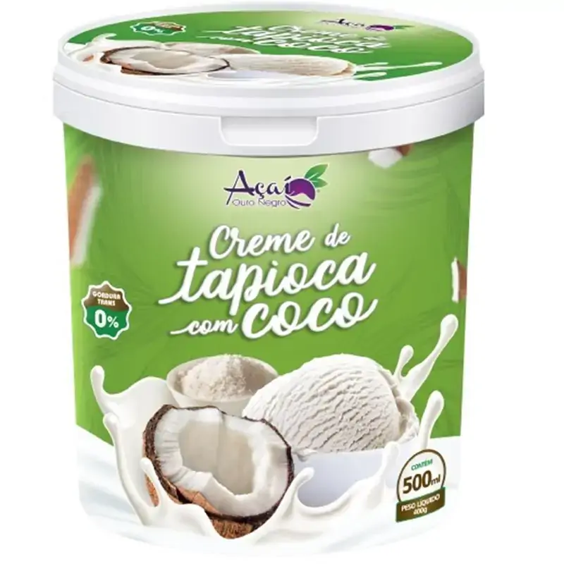 Creme De Tapioca C/ Coco 500 Ml