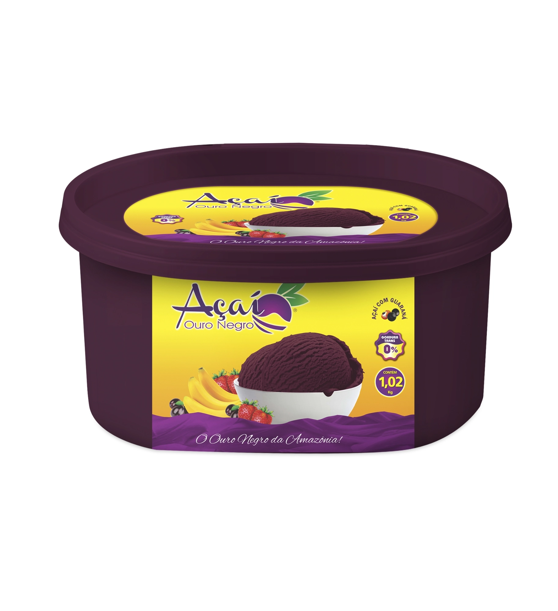 Acai Ouro Negro C/guarana 800g