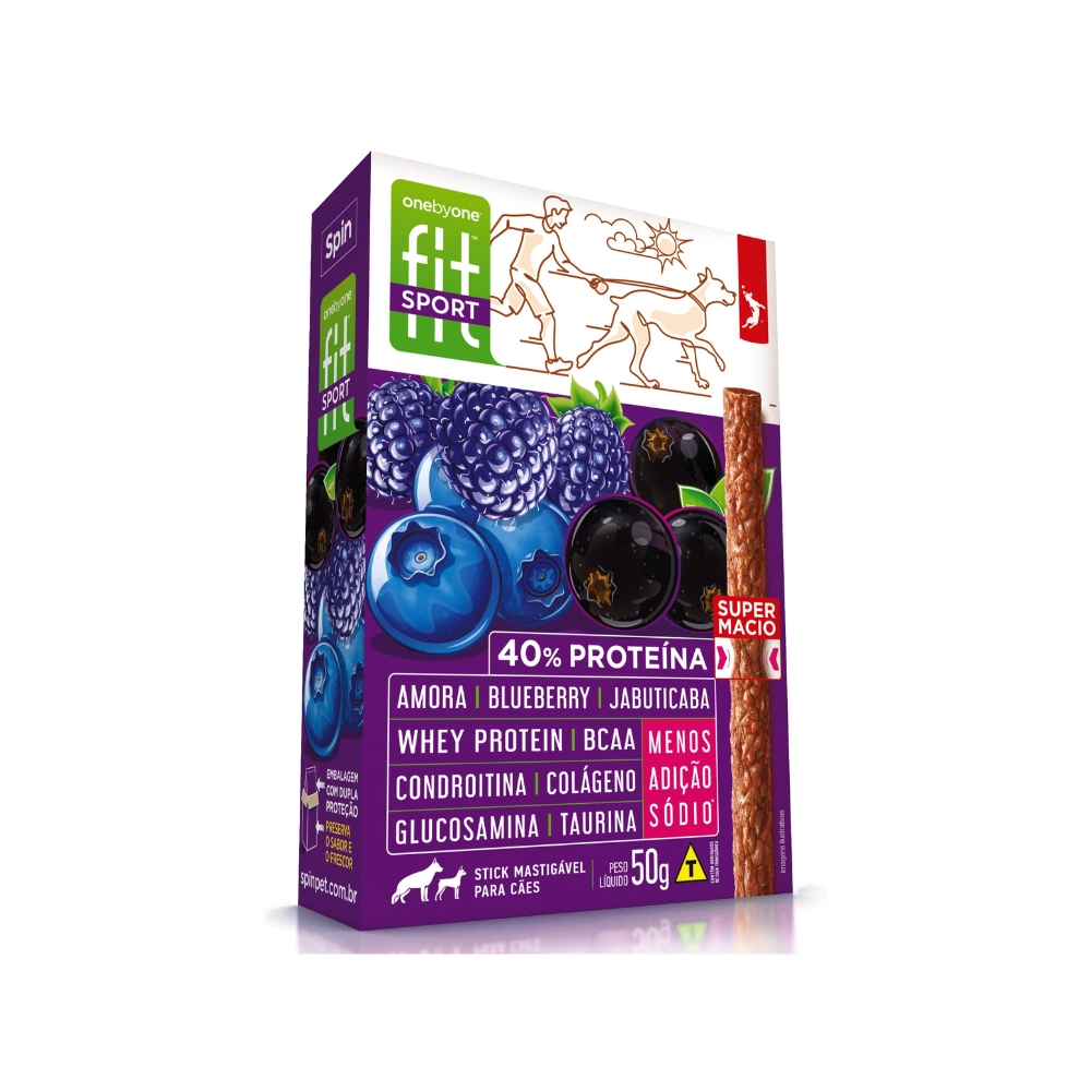 Stick Spin Pet 50 G Amora Blueberry Jabuticaba