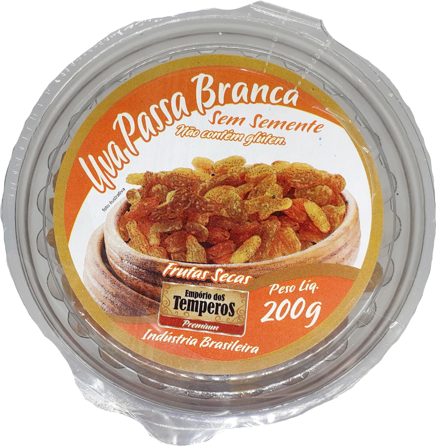Uva Passa Branca Emporio Temperos S/s 200g