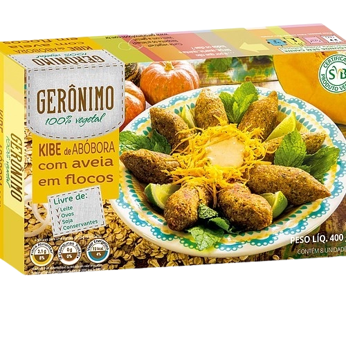 Kibe De Abóbora Com Aveia Em Flocos 400g Gerônimo Vip