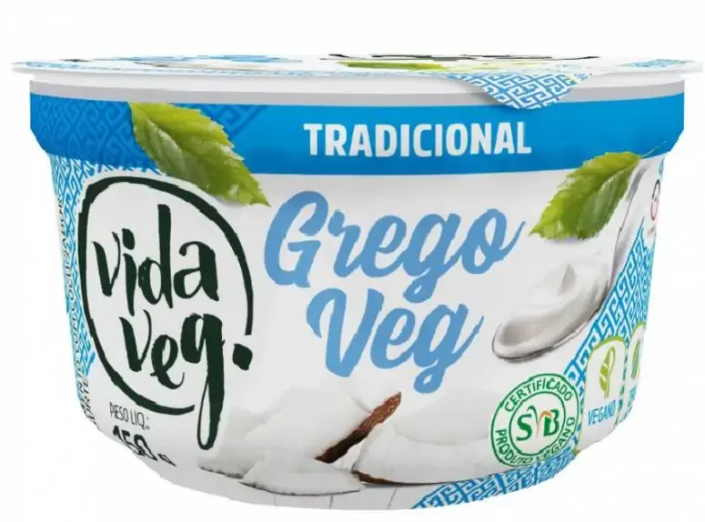 Iogurte Vegetal Tradicional Grego Vida Veg Pote 150g