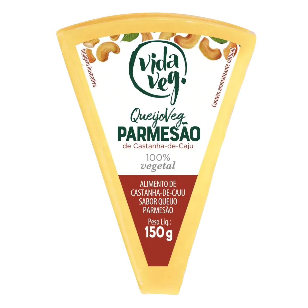 Queijo Parmesão Vegetal Vida Veg 150g