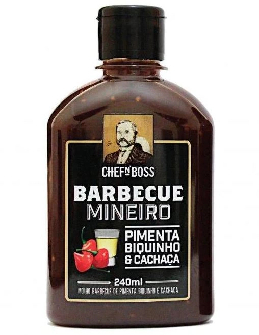 Molho Barbecue Mineiro Chefnboss 240ml