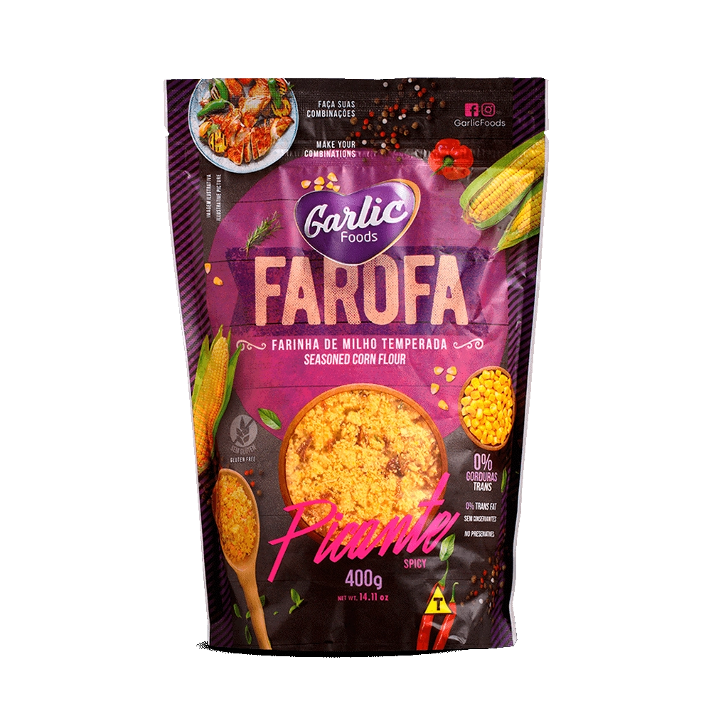 Farofa Garlic Milho Pica